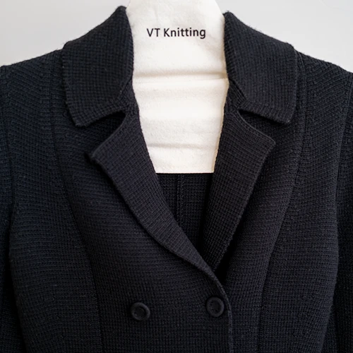 Black Wool Blazer Coat Black Wool Blazer Coat