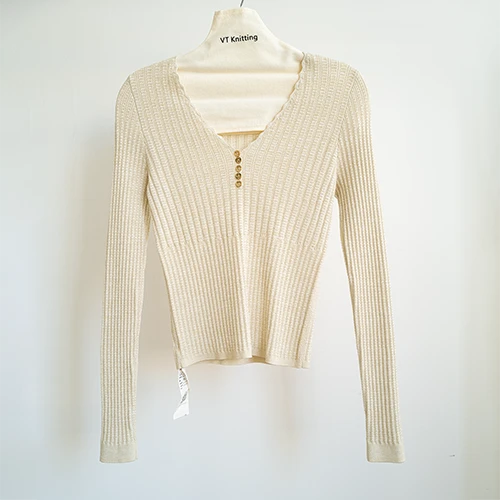 Áo len cardigan cotton Jersey dành cho nữ