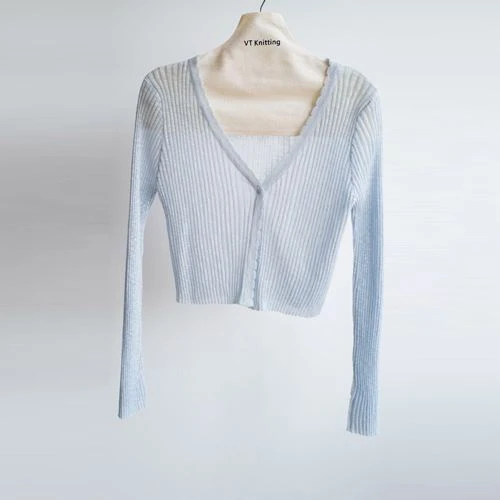 Áo len cardigan cotton nhẹ