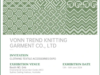 Vonn Trend Knitting Garment sẽ giới thiệu bộ sưu tập mới nhất tại Triển lãm p...