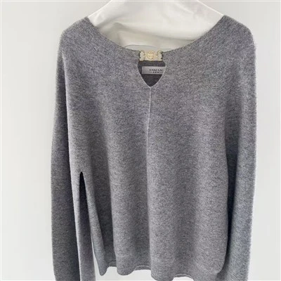 Áo len thiết kế cashmere