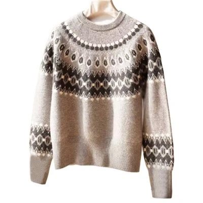 Áo len thiết kế Fair Isle