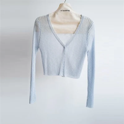 Áo len cardigan cotton nhẹ